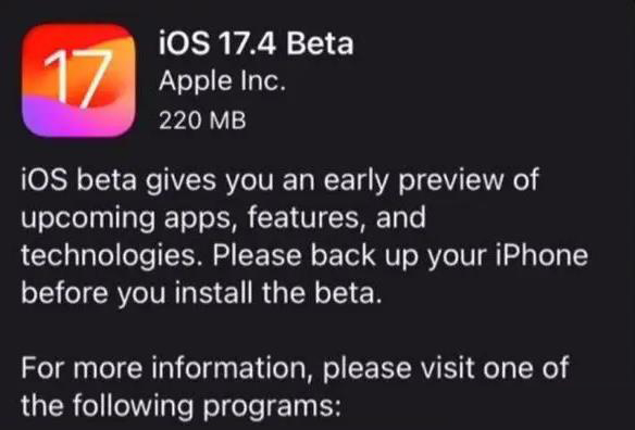 苹果发布iOS 17.4 Beta 3开发者预览版 开放侧载功能新增多项实用更新及表情