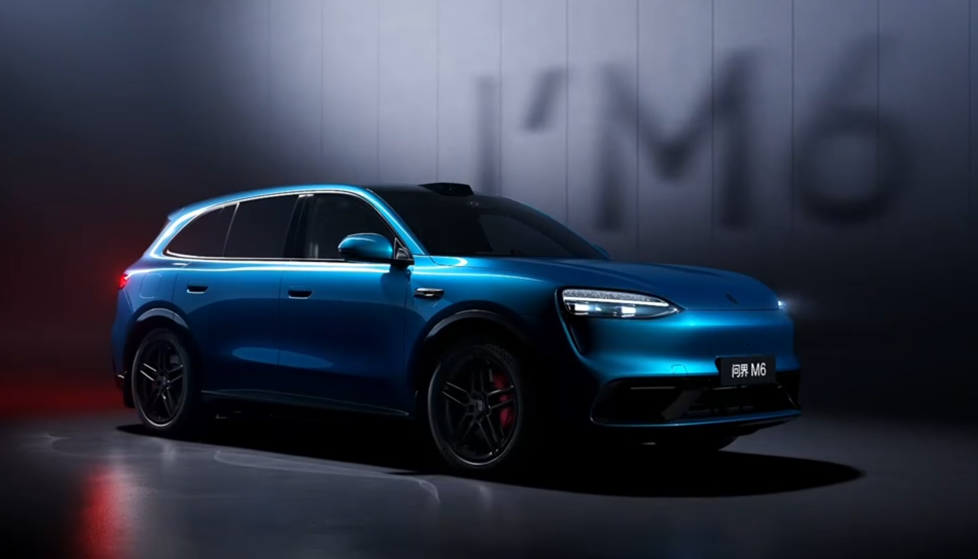 问界M6实车视频曝光 ​​​​更年轻、超动感