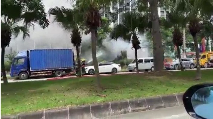 蔚来江门换电站起火