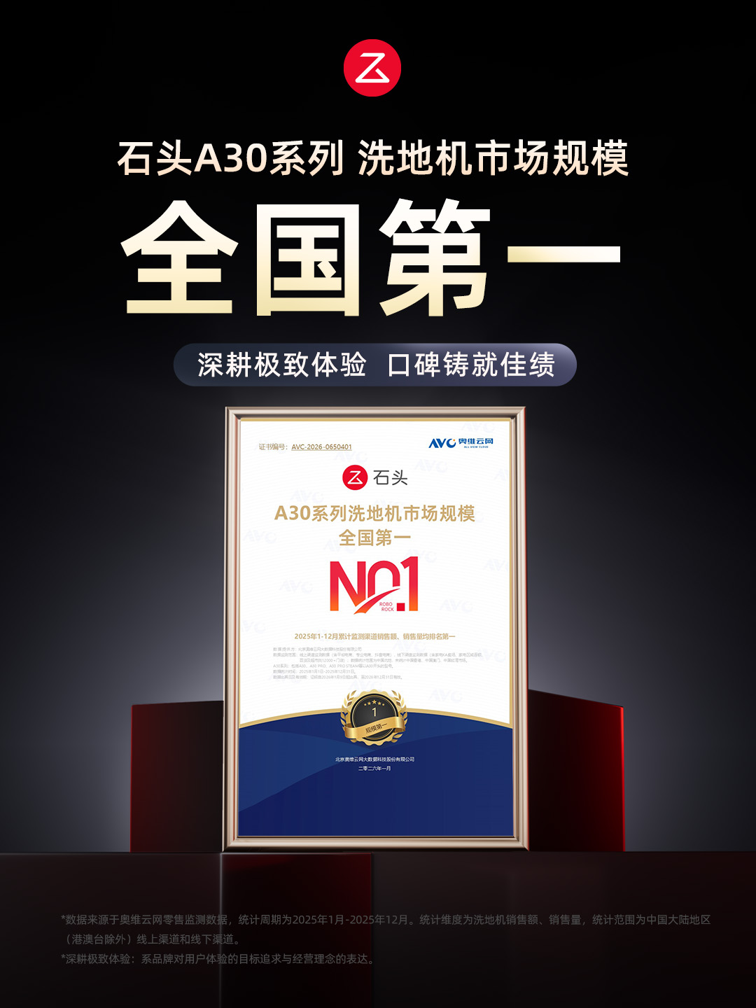 2025双冠王，石头科技如何领跑洗地机赛道？