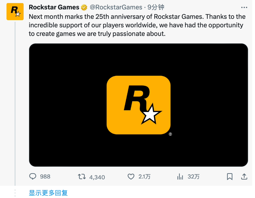 R星宣布12月初公布《GTA》新作首个预告片